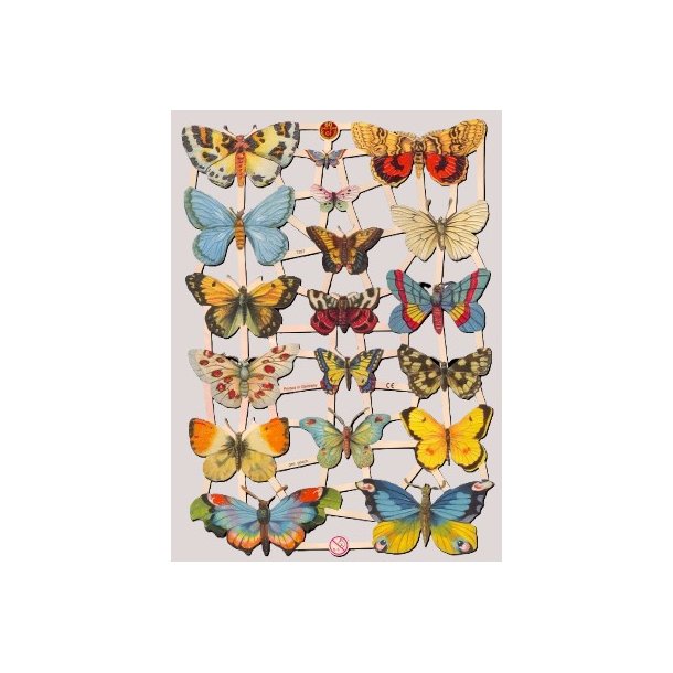 EF 7297 SOMMERFUGLER