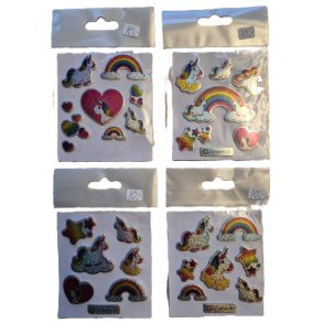 MINIARK MED ENHJ�RNINGSTICKERS (NB! 1 av arka p� bildet)
