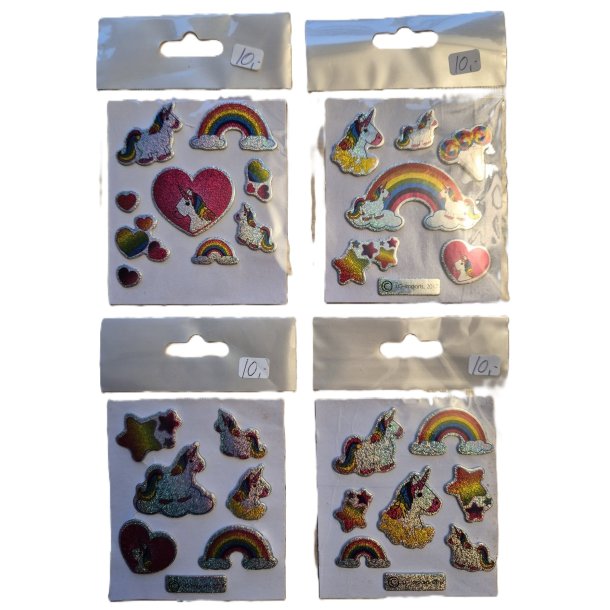 MINIARK MED ENHJ�RNINGSTICKERS (NB! 1 av arka p� bildet)
