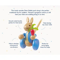 PETER RABBIT SKYVEFIGUR I TRE