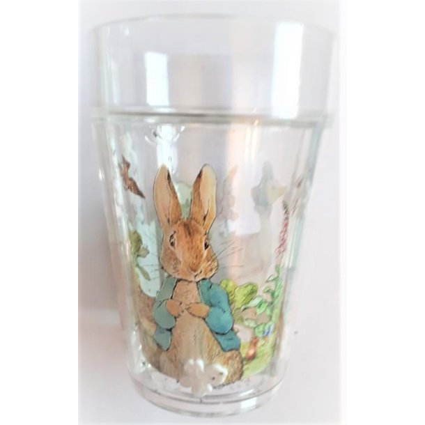 Peter Rabbit Plastglass dobbelt