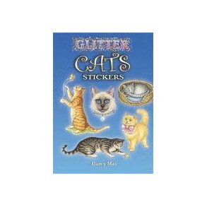 STICKERSBOK Glitter Cats 