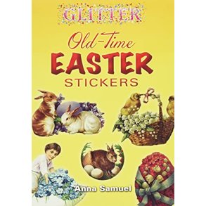 STICKERSBOK GLITTER EASTER STICKERS