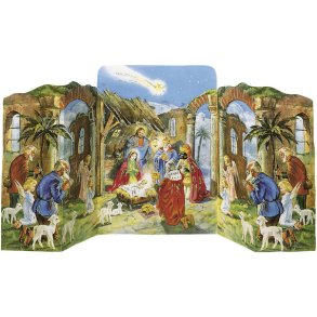 Utbrettskalender LAMUNGER VED KRYBBEN