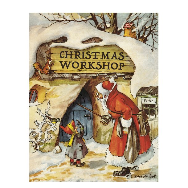 Christmas Workshop bordkalender bok