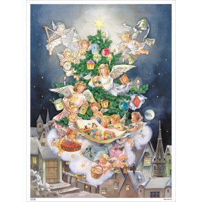 ENGLENES JULETRE 29x38 cm