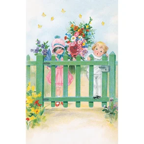 NOSTALGIKORT  GR�NN PORT