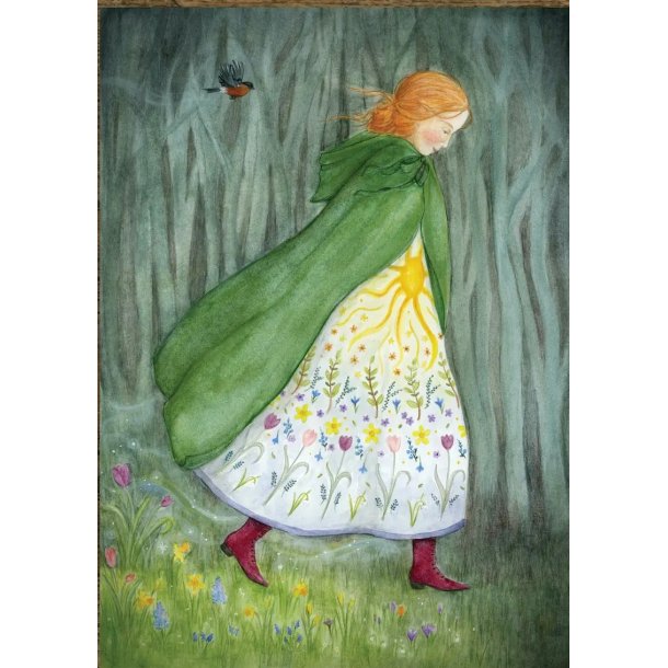 ARRIVAL OF THE SPRING, 10x15 cm, Mhairi H