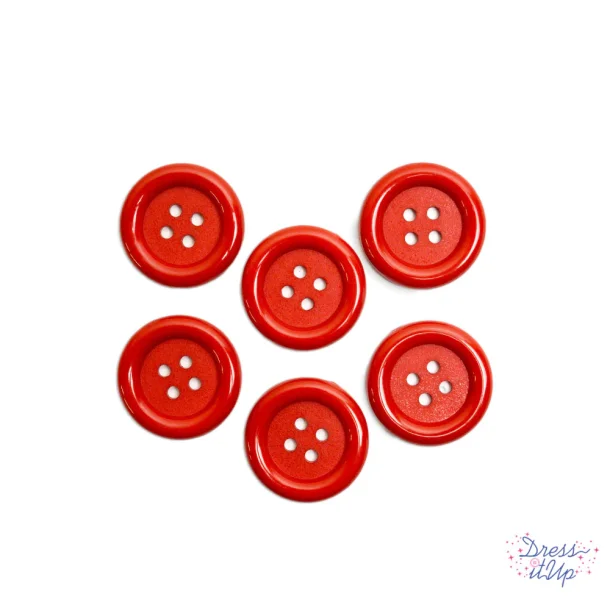 KNAPPER BIG BUTTON- RED 6-pk