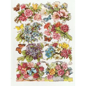 EAS 315o BLOMSTER , med nummer og 