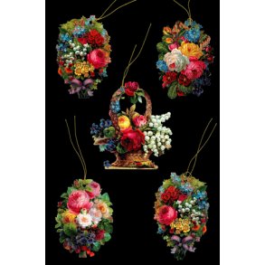 Blomster Merkelapper EF  1-234