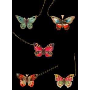 Sommerfugler Merkelapper EF  3-255