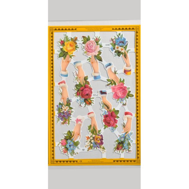 MPL A142 HND MED BLOMSTER