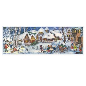 PANORAMAKALENDER IT`S SNOWING 