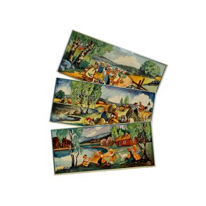 SOMMERBONAD/BILDE: H�yvogner (Nr. 52/02) Adina Sand original fra 50-tallet (NB! kun 1 stk!)