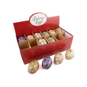 Faberg Imperial Pskeegg Metall (NB 1 stk)