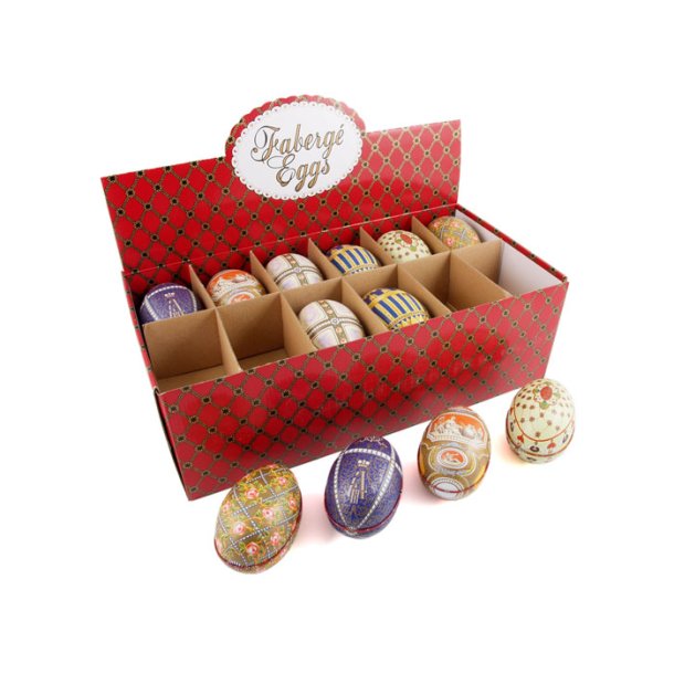 Faberg Imperial Pskeegg Metall (NB 1 stk)