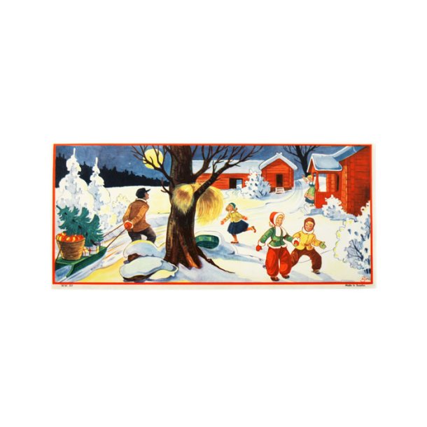 BILDE JUL NR. 43 (origanlt trykk fra 50-tallet)