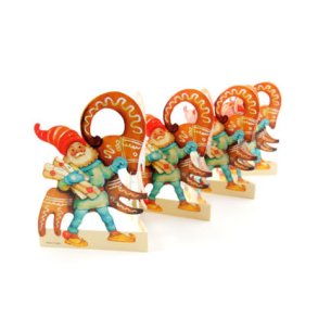 Papirremse PEPPERKAKEBUKK OG NISSE