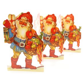 Papirremse BL NISSE MED FRUKTKURV OG PAKKER M/L