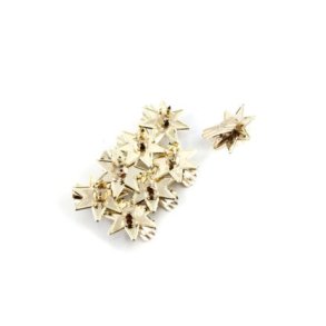 Holdere til Juletrelys, Gull