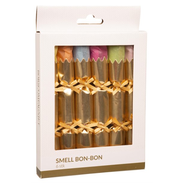 SMELLBONBON 6 stk GULL/FARGER med SLYFE