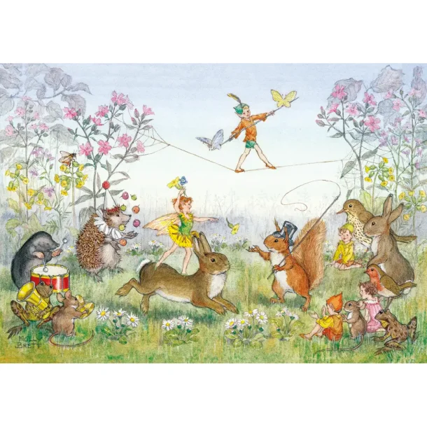 MOLLY BRETT POSTKORT, ALVESIRKUS 