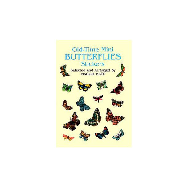 Stickersbok Old Time Butterflies