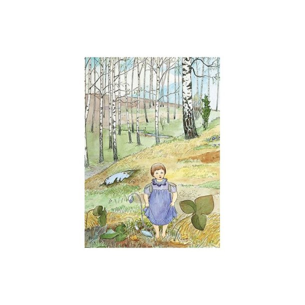 ELSA BESKOW: BL�VEISEN UTE I BAKKENE ST�R (Bl�sippor ute i backorna st�r)