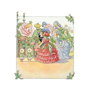 ELSA BESKOW: BLOMSTERFESTEN DRONNING ROSE (Drotning Ros)