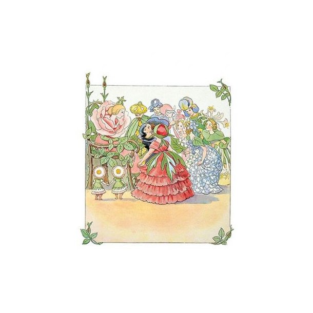 ELSA BESKOW: BLOMSTERFESTEN DRONNING ROSE (Drotning Ros)