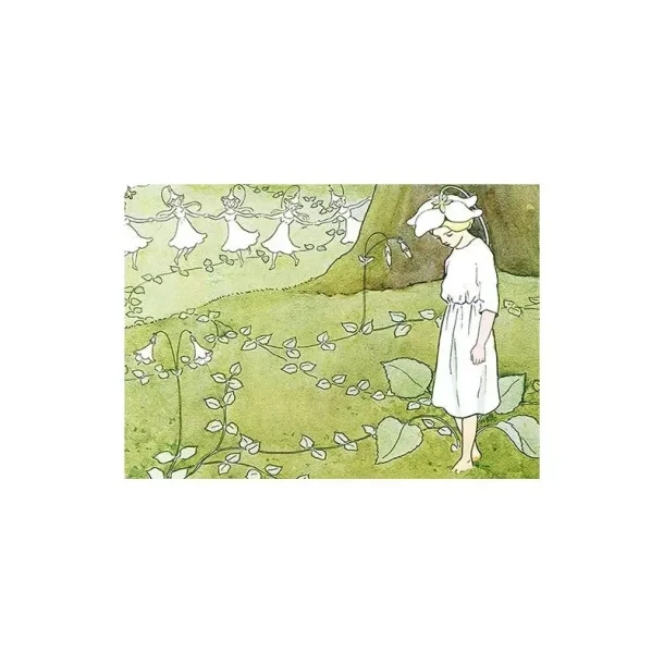 ELSA BESKOW BLOMSTERFESTEN HVITVEIS