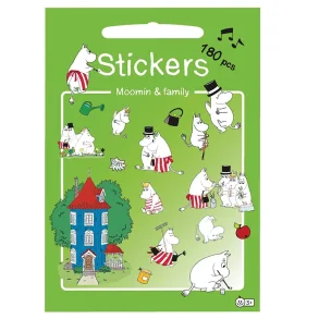 MUMMI STICKERS 180 pk