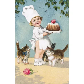 NOSTALGIKORT DEN LILLE BAKER