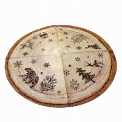 SERVIETTER RUNDE BJRN 12-pk