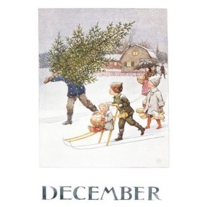 ELSA BESKOW M�NEDSKORT DESEMBER 10x15 (December)