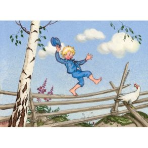 EMIL: EMIL BALANSERER P� STAKITTET 10x15