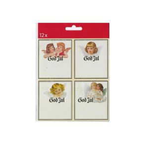 Merkelapper Selvklebende med Englemotiv