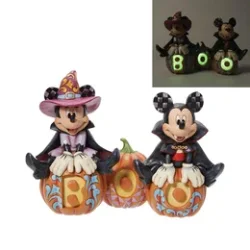 MICKEY &amp; MINNIE MOUSE BOO PUMPKINS (Glow in the dark!)