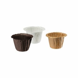 BAYK MUFFINSFORMER brun/natur/hvit 30 pk