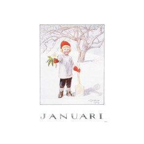 ELSA BESKOW JANUAR, M�NEDSBILDE A4