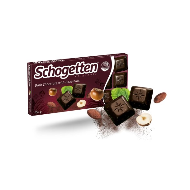 SCHOGETTEN SJOKOLADE MRK HASSELNTT 100g