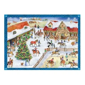 JUL P� RIDESKOLEN 35,5 x 26,5cm