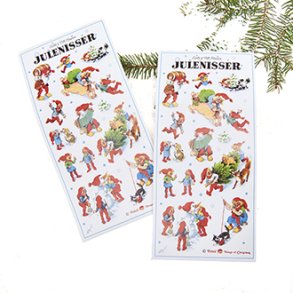 STICKERS JULENISSER WILHELM HANSEN
