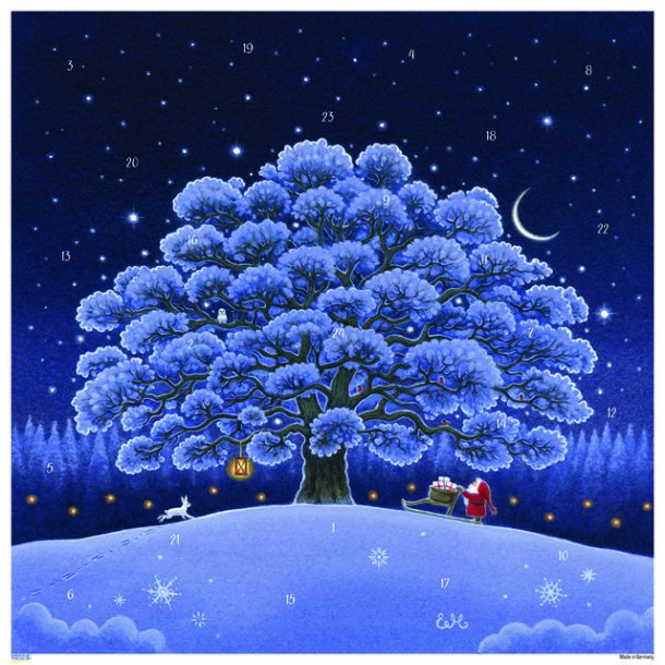 GOD JUL MOTIV 2, Tuntreet, FIRKANT 29x29