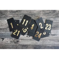 TAGS 1-24 ADVENT SORT MED GULL