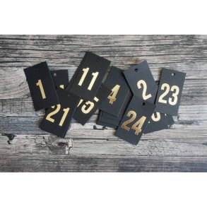 TAGS 1-24 ADVENT SORT MED GULL
