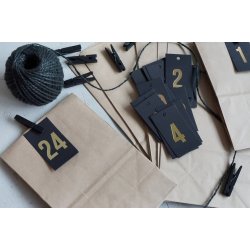 TAGS 1-24 ADVENT SORT MED GULL